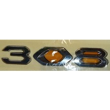 Wisco 348675 Yazı 308 (Y.model Ön Büyük 2.2*13 cm Krom Peugeot) TW6110087