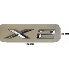 Wisco 344267 Yazı X2 (Krom Bmw Büyük) TW0710178