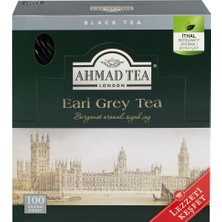 Ahmad Tea Earl Grey 100'LÜ Bardak Poşet Çay *1'li