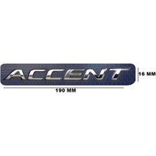 Wisco 348028 Yazı Accent (Krom Hundaı 2011-2019) TW3310022