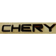 Wisco 347552 Yazı Chery Kısa 2*15 cm Siyah TW1210100
