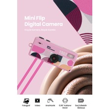 Pikas Joyplus Camera Mini Dijital Kamera Retro Tasarım Taşınabilir Video ve Fotoğraf Kamerası LK-030