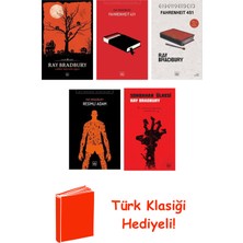 İthaki Yayınları Ray Bradbury 5 Kitap Seti + Türk Klasiği Hediye