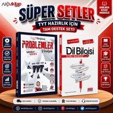 Akm Kitap Orijinal Mikro Tyt Problemler ve Akm Dil Bilgisi Soru Bankası Seti 2 Kitap