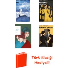 İthaki Yayınları Jane Austen 4 Kitap Seti + Türk Klasiği Hediye