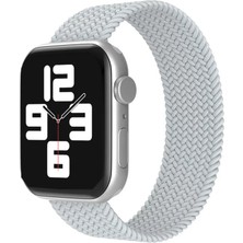 Renas Store Newface Apple Watch 38MM Ayarlı Solo Silikon Kordon - Beyaz