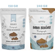 OG natural Organik Keçiboynuzlu Bebek Bisküvisi Ve Keçiboynuzlu Bebek Bisküvi Tozu Seti