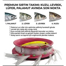 Hobimexpress Efsane Sırtı Takımı ( Tekne Avcılığı ) Simli 6 Köstekli Horoz Tüyü Çapari - Palamut - Lüfer - Levrek - Kuzu - Torik
