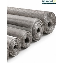 İstanbul Çit Metal Istanbul Çit Metal 304 Paslanmaz Mesh Elek Teli 100 Mesh 0,10 mm 1 x 30 M Filtre Tel