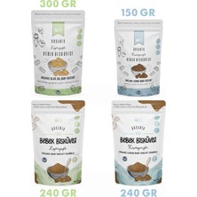 OG natural 4'lü Organik Keçiboynuzlu Ve Zeytinyağlı Bebek Bisküvisi Ve Bisküvi Tozu Seti +6 Ay