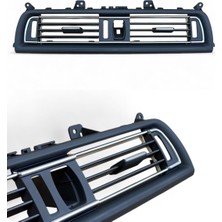 Wisco 340010 Klima Kalorifer Izgarası Ön Orta( Komple Nikelajlı Piano Siyah) Bmw F10 +Lcı 64229166885 Syh