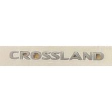 Wisco 348423 Yazı Crossland Krom TW5910004