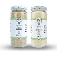 OG natural Organik Ruşeymli Bebek İrmiği ve Organik Buğday Ruşeymi Seti