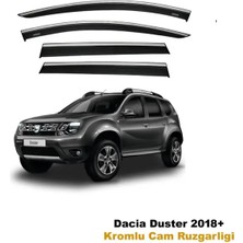 Niken Kromlu Cam Rüzgarlığı Dacia Duster 2018-2023 ile uyumlu