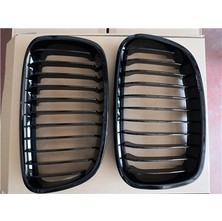 Wisco 340934 Ön Panjur Böbrek Parlak Siyah  Set  Bmw F20 2011-2014 Gkl 340934