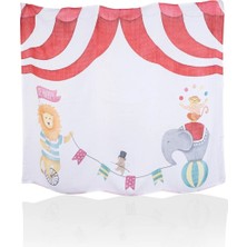 Baby Tales Circus Bambu Müslin Çok Amaçlı Bebek Örtüsü