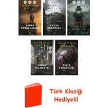 İthaki Yayınları Martha Wells 5 Kitap Seti + Türk Klasiği Hediye