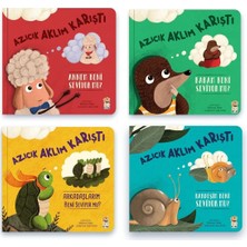 Sincap Kitap Azıcık Aklım Karıştı Serisi 4 Kitap Set / Annem - Babam - Kardeşim - Arkadaşlarım Beni Seviyor Mu?