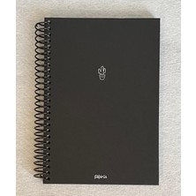 Colornote Papirüs Mini Serisi Çizgili Defter, Spiralli, Sert Kapaklı, 16 x 23 Cm, 100 Yaprak (Ön Kapakta Kaktüs Çizimli)