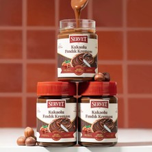 Servet Kakaolu Fındık Kreması 315G 3'lü Paket