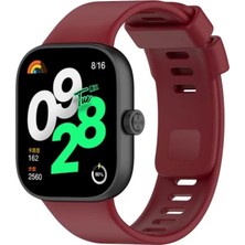 Renas Store Xiaomi Redmi Watch 4 Klasik Kordon - Bordo