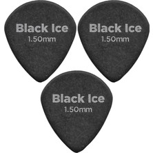 D'Addario 3dbk7-3 Gitar Penası 1.5 mm Blackice X-Heavy (3 Adet)