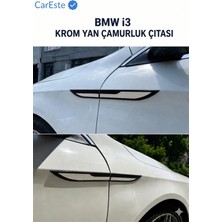 CarEste Bmw I3 Krom Yan Çamurluk Çıtası 4 Parça Araca Özel