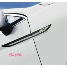 CarEste Volkswagen Passat B8.5 R Line Yan Çamurluk Çitasi Krom 4 Parça 2015 2021 Arasi