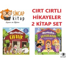 Sincap Kitap Cırt Cırtlı Hikayeler 2 Kitap Set Merhaba Çiftlik - Merhaba Duygularım