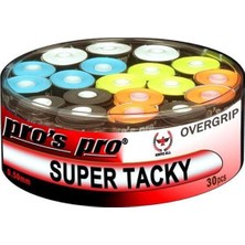 Pro's Pro Pros Pro Super Tacky 30LU Overgrip 5 Renkli G199A