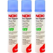 Noki Glue Pen Sıvı Yapıştırıcı 50 Gram ( 3 Adet )