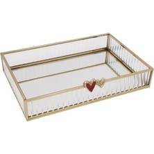 Vitale Elegant Cam Dikdörtgen Tepsi 20X30CM