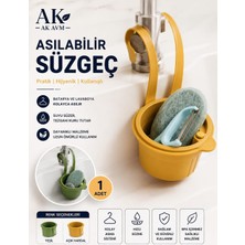Ak Avm 1 Adet Altı Açılabilen Lavaboya Asılabilir Çöp Süzgeci Yemek Atık Süzgeci