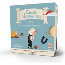 Sincap Kitap Çocuk Üniversitesi Fizik Seti 3 Kitap | Eğitici Bilim ve Stem Seti | 3-6 Yaş