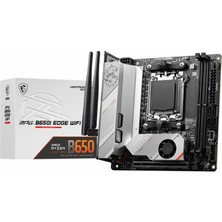 MSI Msı Mpg B650I Edge Wıfı Ddr5 HDMI M.2 USB 3.2 Lan Wifi Mıtx Am5