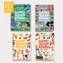 Sincap Kitap Genel Kültür Kitabım Set / Tanıyorum - Büyüyorum - Fark Ediyorum - Konuşuyorum