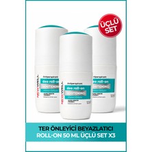 New Well Roll-on Fresh Koku Unisex Pudrasız Alüminyum İçermeyen Deodorant 3'lü 50 ml