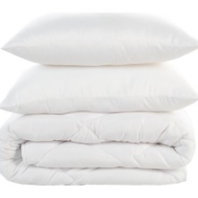 Seraser Home Tekstil Comfort Line Çift Kişilik Silikon Yorgan +2 Yastık Hediyeli