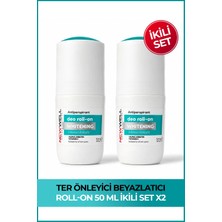 New Well 2 Adet Ter Önleyici Beyazlatıcı Roll-On 50 ml Ferah Koku ile Unisex Kullanıma Uygun