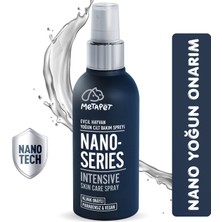 Metapet Kedi Nano Series 150 ml Yoğun Cilt Bakımı Spreyi, Şeffaf Çevre Dostu Metal Malzeme