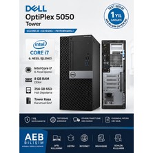 Dell Optiplex 5050 Tower Intel I7-6700 8 Ram 256 SSD Masaüstü Bilgisayar – Outlet