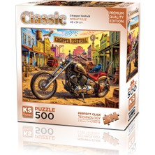 Ks Games Chopper Festival 500 Parça Puzzle