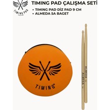 Timing Pad Çalışma Seti (Diz Pedi 9 cm + Baget)