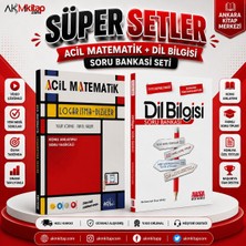 Akm Kitap Acil Yayınları Tyt Logaritma Diziler ve Akm Dil Bilgisi Soru Bankası Seti 2 Kitap
