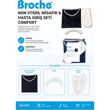 Broche Non Steril Misafir & Hasta Giriş Seti Comfort 5'li