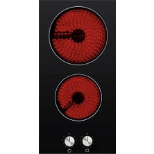 Luxell Domino Ankastre Vitroseramik Ocak Siyah – V3-02P