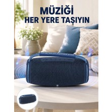 Ipx5 Su Geçirmez Taşınabilir Bluetooth Hoparlör Renkli Işıklı Yeni Nesil