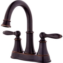 Pfisterer Courant 2 Kulplu 10,16 cm Merkez Seti Banyo Bataryası Toskana Bronz
