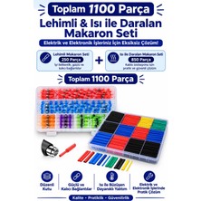 Goldenbee 1100 Parça Lehimli Makaron Seti Kablo Birleştirici Plastik Çantada