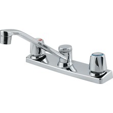 Pfisterer Pfister Pfirst Serisi 2 Kulplu Mutfak Bataryası, Parlak Krom